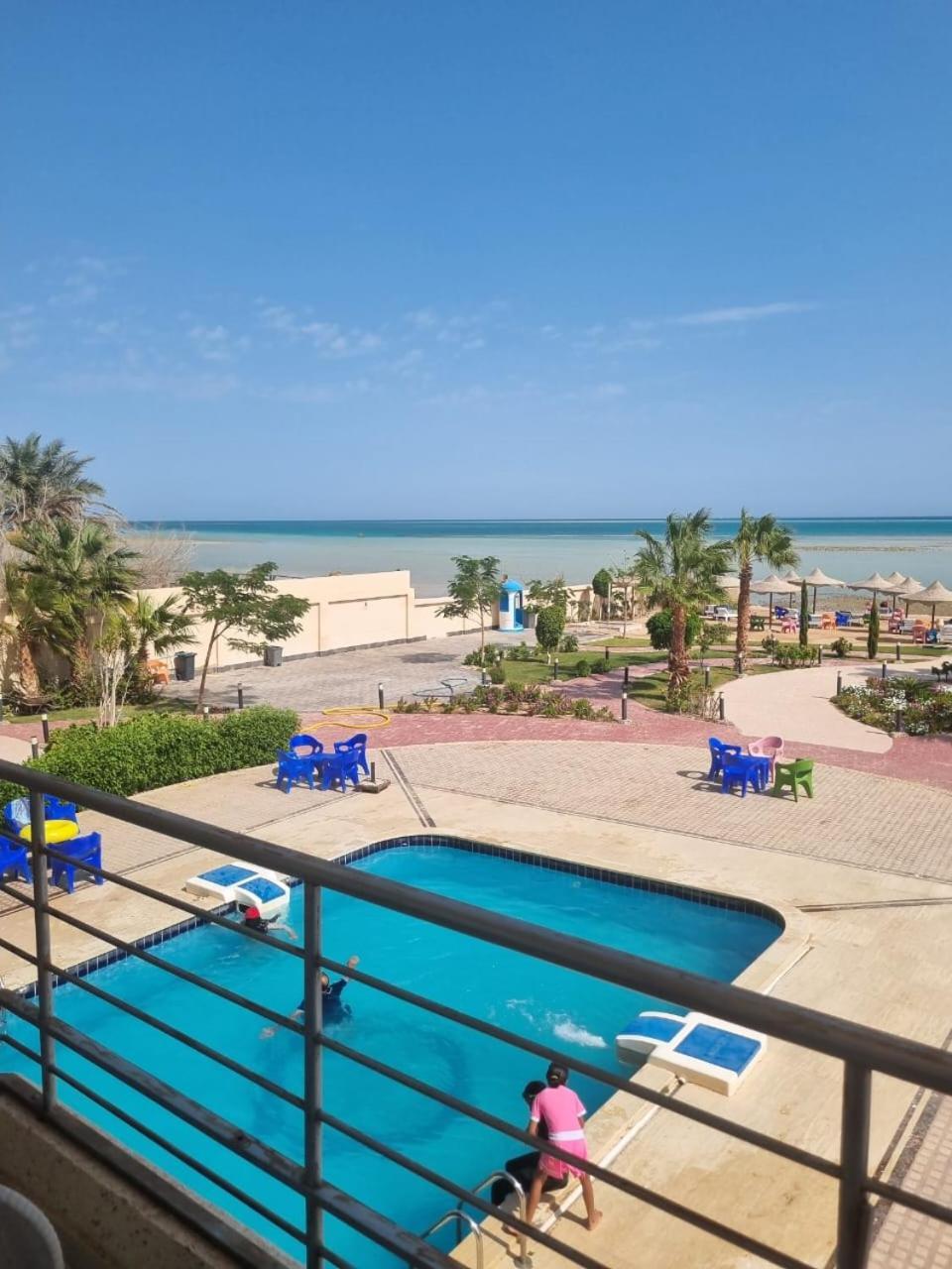 후르가다 Casablanca Beach For Families And Couples Only 아파트 호텔 객실 사진